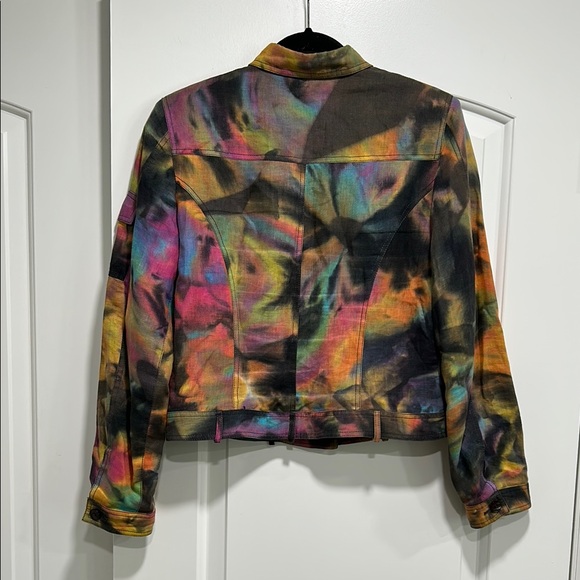 Like new - Javier SIMORRA Barcelona 100% Linen Bomber Jacket - Picture 10 of 13